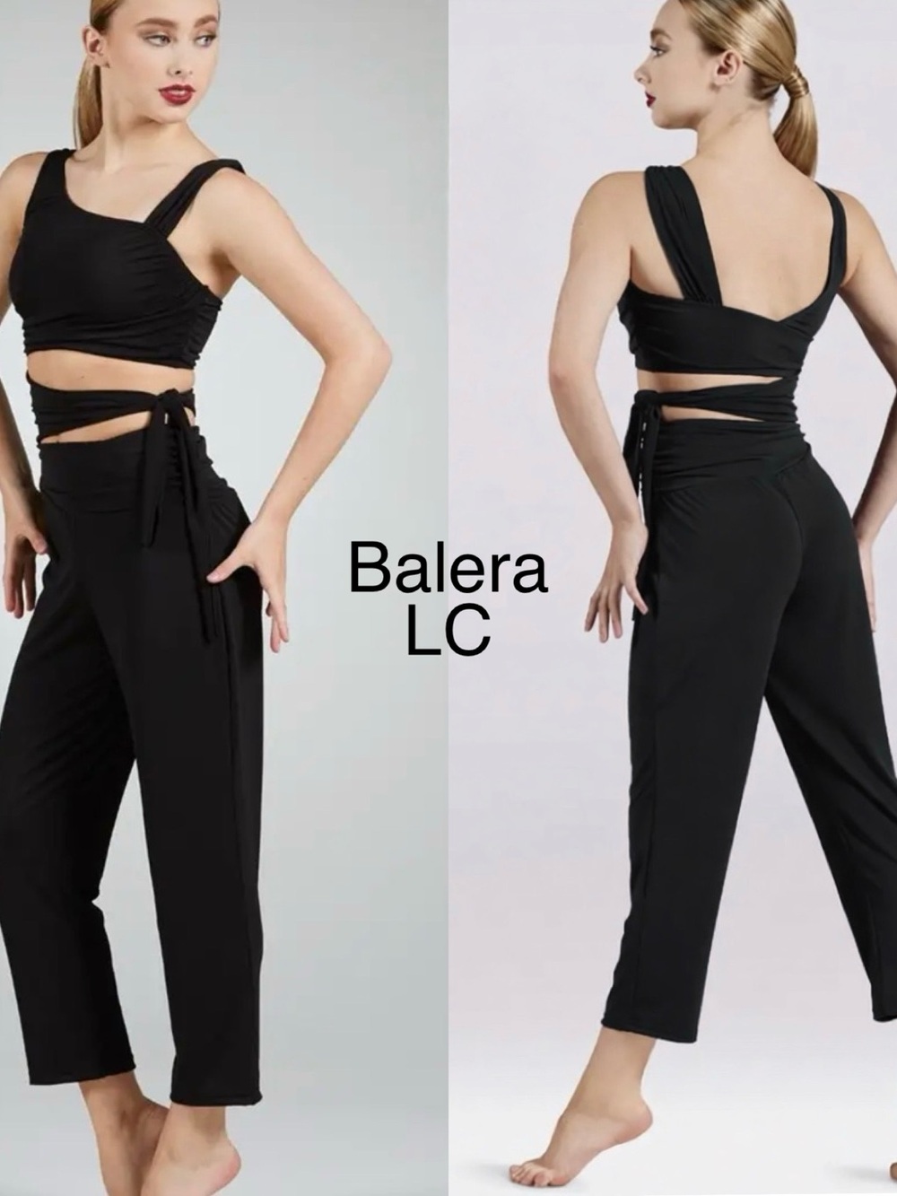 Balera wrap waist jumpsuit CXL
